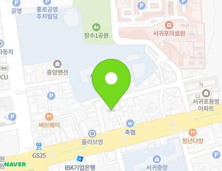 제주특별자치도 서귀포시 일주동로8666번길 8 (동홍동, 형제빌라) 지도