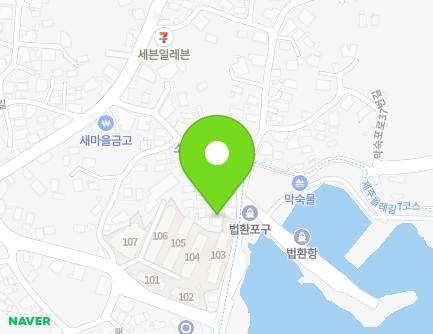 제주특별자치도 서귀포시 막숙포로 42-9 (법환동) 지도