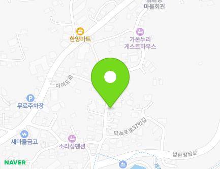 제주특별자치도 서귀포시 막숙포로 33 (법환동) 지도