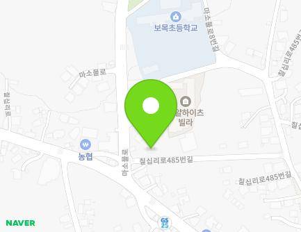 제주특별자치도 서귀포시 마소물로 2-1 (보목동) 지도