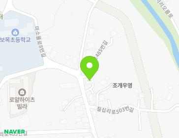 제주특별자치도 서귀포시 칠십리로485번길 30 (보목동) 지도