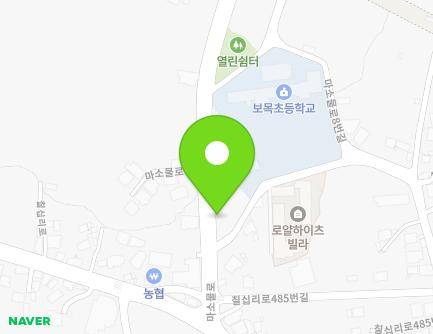 제주특별자치도 서귀포시 마소물로 12 (보목동) 지도