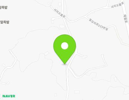 제주특별자치도 서귀포시 서리오름로 143 (보목동) 지도