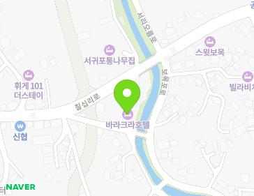 제주특별자치도 서귀포시 칠십리로504번길 8-4 (보목동) 지도