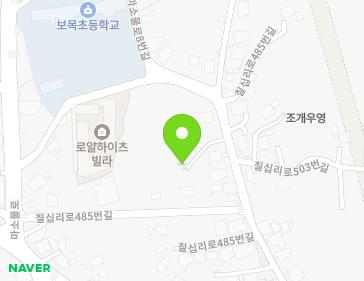 제주특별자치도 서귀포시 칠십리로485번길 25-4 (보목동) 지도