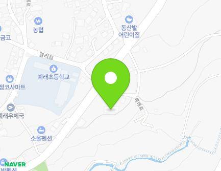 제주특별자치도 서귀포시 예래로 197 (상예동) 지도
