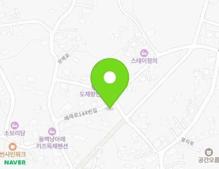 제주특별자치도 서귀포시 열리로40번길 13 (상예동) 지도