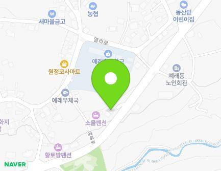제주특별자치도 서귀포시 예래로 204 (상예동) 지도