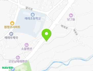 제주특별자치도 서귀포시 예래로 199 (상예동) 지도