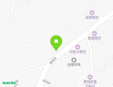 제주특별자치도 서귀포시 예래로 120 (상예동) 지도