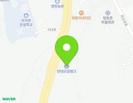 제주특별자치도 서귀포시 516로 438 (상효동, 돈네코주유소) 지도