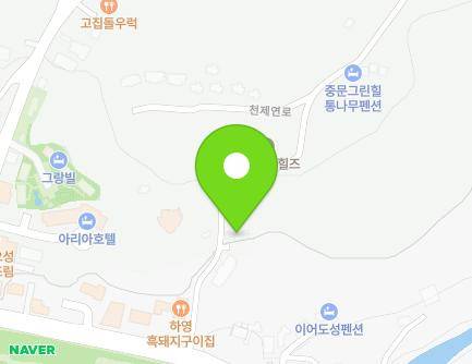 제주특별자치도 서귀포시 천제연로 103-12 (색달동, 해라의성) 지도