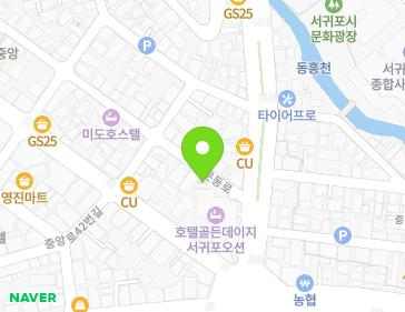 제주특별자치도 서귀포시 동문동로 3 (서귀동) 지도