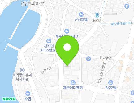 제주특별자치도 서귀포시 솔동산로10번길 37 (서귀동) 지도