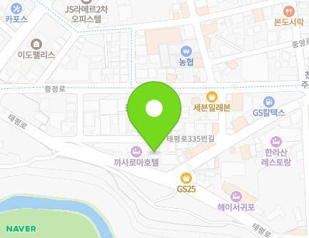 제주특별자치도 서귀포시 태평로 351 (서귀동) 지도