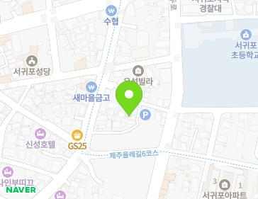 제주특별자치도 서귀포시 솔동산로11번길 8-6 (서귀동) 지도