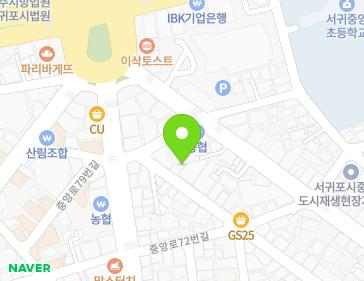 제주특별자치도 서귀포시 중정로91번길 56 (서귀동) 지도