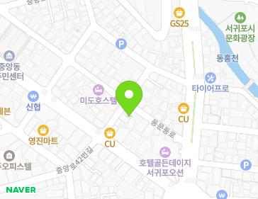 제주특별자치도 서귀포시 중동로48번길 7 (서귀동) 지도