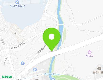 제주특별자치도 서귀포시 칠십리로 173 (서귀동) 지도