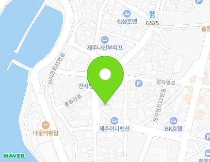 제주특별자치도 서귀포시 솔동산로10번길 39 (서귀동) 지도