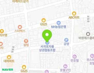 제주특별자치도 서귀포시 명동로 29 (서귀동) 지도