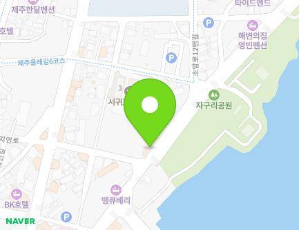 제주특별자치도 서귀포시 칠십리로 105 (서귀동) 지도