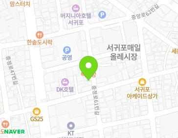 제주특별자치도 서귀포시 중정로61번길 17 (서귀동, 행복야채) 지도