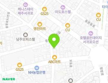 제주특별자치도 서귀포시 중정로91번길 4 (서귀동, 핑크파티) 지도