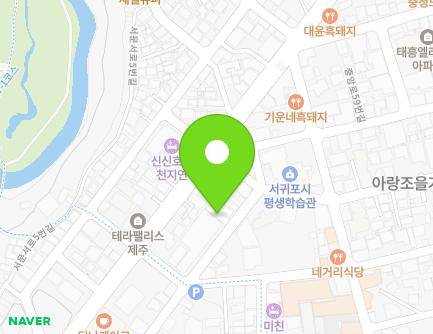 제주특별자치도 서귀포시 중정로5번길 17 (서귀동, 길손가든) 지도