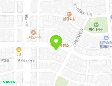 제주특별자치도 서귀포시 신북로 27 (서호동) 지도