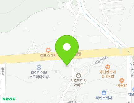 제주특별자치도 서귀포시 서호상로 51 (서호동) 지도