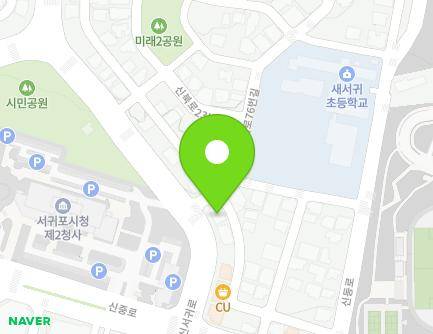 제주특별자치도 서귀포시 신서귀로76번길 2 (서호동) 지도