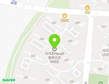 제주특별자치도 서귀포시 서호남로 92-16 (서호동, HausD블루오션) 지도