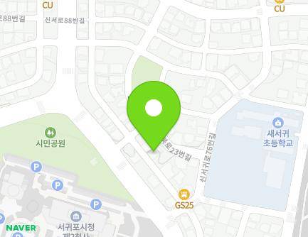 제주특별자치도 서귀포시 신북로23번길 24 (서호동, 가온채) 지도