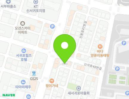 제주특별자치도 서귀포시 신서로48번길 64 (서호동, 오아시스빌) 지도