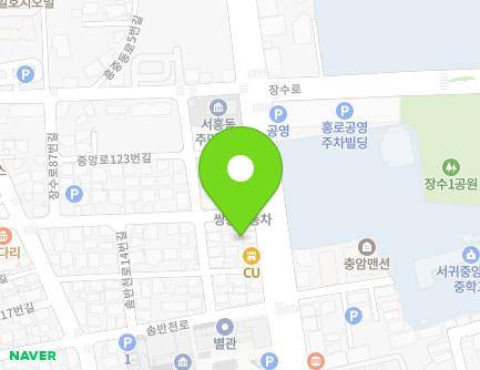 제주특별자치도 서귀포시 중앙로 115 (서홍동, 오피스디포) 지도
