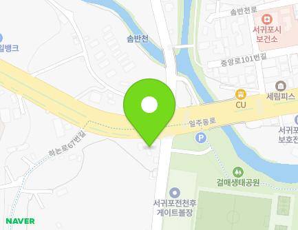 제주특별자치도 서귀포시 서홍로 43 (서홍동, 코스모스) 지도
