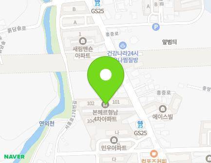 제주특별자치도 서귀포시 홍중로 59 (서홍동, 형남아파트4차) 지도