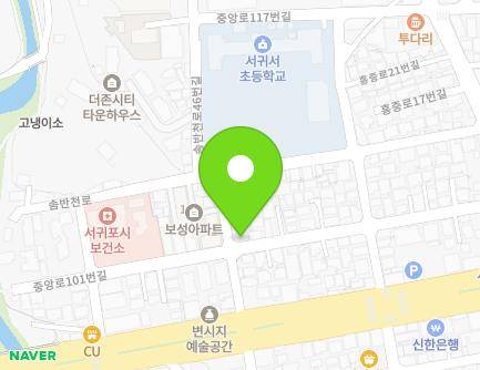 제주특별자치도 서귀포시 솜반천로43번길 5-1 (서홍동) 지도