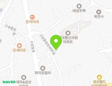 제주특별자치도 서귀포시 성산읍 고성중앙로46번길 9 제주특별자치도 서귀포시 성산읍 고성중앙로46번길 9 지도