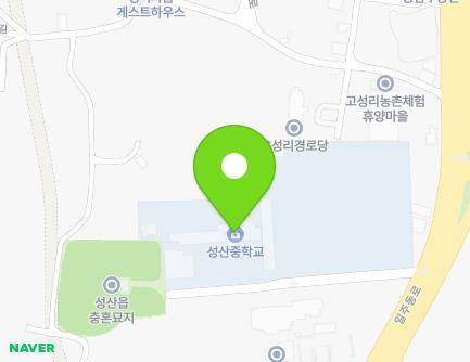 제주특별자치도 서귀포시 성산읍 일주동로 4316 (성산중학교) 지도