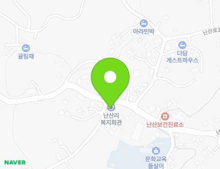 제주특별자치도 서귀포시 성산읍 난산로 39 (난산리사무소) 지도