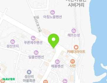 제주특별자치도 서귀포시 성산읍 한도로 264 지도