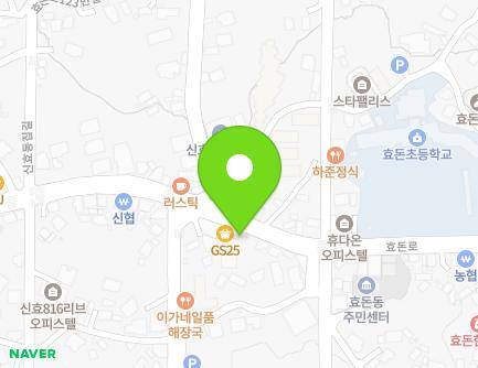 제주특별자치도 서귀포시 효돈로 146 (신효동) 지도