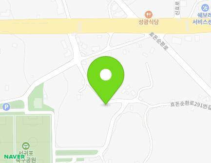 제주특별자치도 서귀포시 칠십리로533번길 225 (신효동) 지도