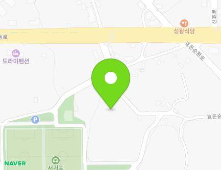 제주특별자치도 서귀포시 칠십리로533번길 231-1 (신효동) 지도