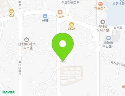 제주특별자치도 서귀포시 신효로 20 (신효동) 지도