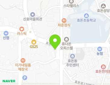 제주특별자치도 서귀포시 효돈로 152 (신효동) 지도