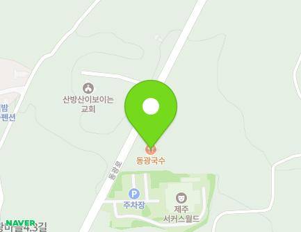 제주특별자치도 서귀포시 안덕면 동광로 222 지도