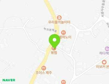 제주특별자치도 서귀포시 안덕면 녹차분재로 20 지도